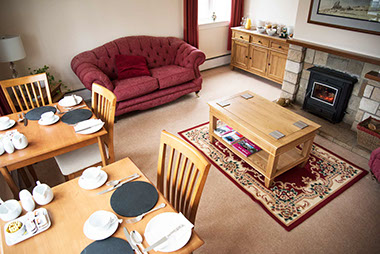 Living room at Medina Bed and Breakfast