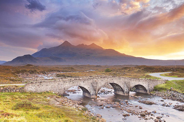 The Cuillin Mountain Range